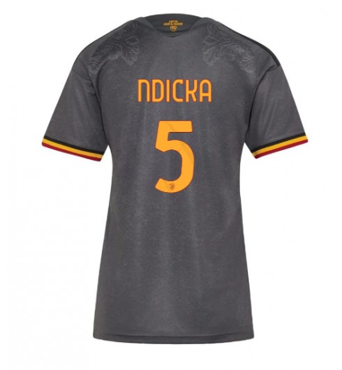AS Roma Evan Ndicka #5 Tredjedrakt Dame 2026-27 Korte ermer AS Roma Evan Ndicka #5 Tredjedrakt Dame 2026-27 Korte ermer